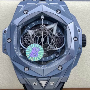 Hublot Big Bang Sang Bleu II 418.FX.8007.RX.MXM21 BB Factory Gray Ceramic Replica Watch