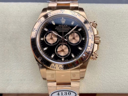 Rolex Cosmograph Daytona M116505-0008 Clean Factory Black Dial Replica Watch