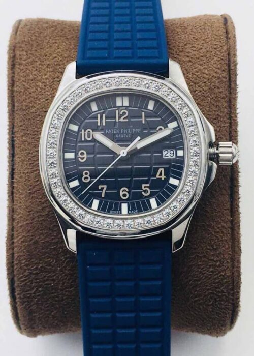 Patek Philippe Aquanaut 5067A-025 Quartz Movement PPF Factory Blue Dial Replica Watch