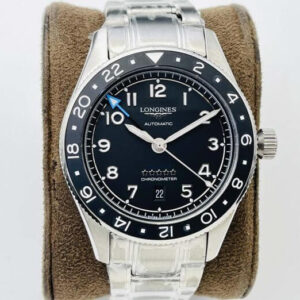 Longines Spirit ZuIu Time L3.812.4.53.6 LG Factory Black Dial Replica Watch