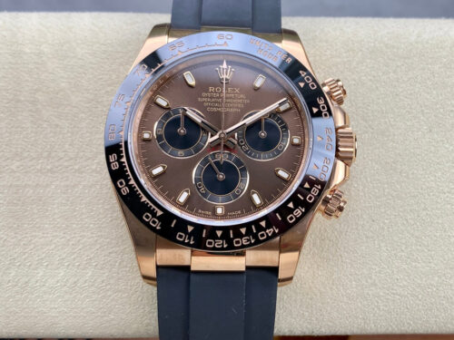 Rolex Cosmograph Daytona M116515LN-0041 Clean Factory Rubber Strap Replica Watch