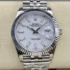 Rolex Datejust M126334-0010 VS Factory White Dial Replica Watch