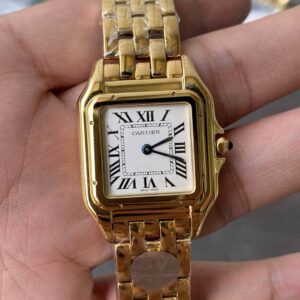 Panthere De Cartier WGPN0009 27MM BV Factory White Dial Replica Watch