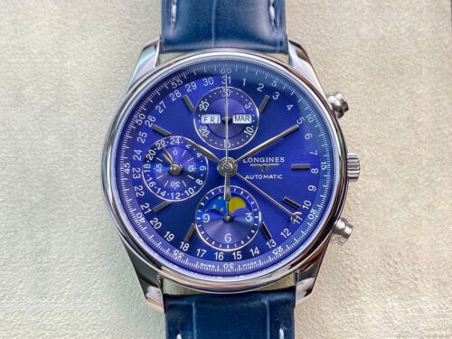 Longines Master Collection L2.773.4.92.0 YL Factory Blue Dial Replica Watch