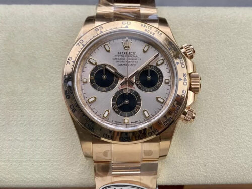Rolex Cosmograph Daytona M116505-0016 Clean Factory Rose Gold Replica Watch