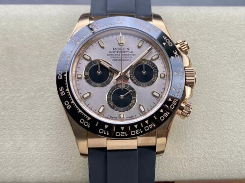 Rolex Cosmograph Daytona M116515LN-0059 Clean Factory Rubber Strap Replica Watch