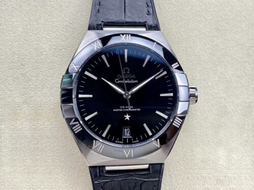 SBF Omega Constellation 131.33.41.21.01.001 VS Factory Black Dial Replica Watch