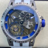 Roger Dubuis Excalibur RDDBEX0479 BBR Factory Tourbillon Rubber Strap Replica Watch