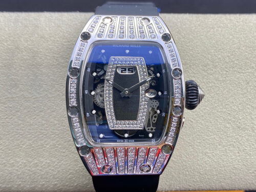 Richard Mille RM07-01 RM Factory Black Rubber Strap Replica Watch