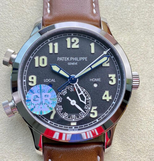 Patek Philippe Calatrava 5524G-001 GR Factory V2 Leather Strap Replica Watch