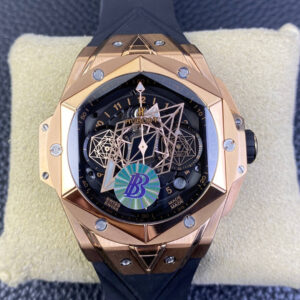 Hublot Big Bang Sang Bleu II 418.OX.1108.RX.MXM19 BB Factory Rubber Strap Replica Watch