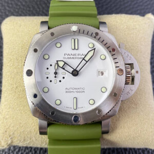 SBF Panerai Submersible PAM01226 VS Factory Green Strap Replica Watch