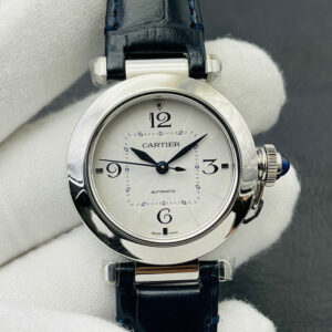Cartier Pasha WSPA0012 35MM BV Factory Leather Strap Replica Watch