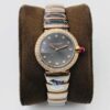 Bvlgari LVCEA BV Factory Rose Gold Gray Dial Replica Watch