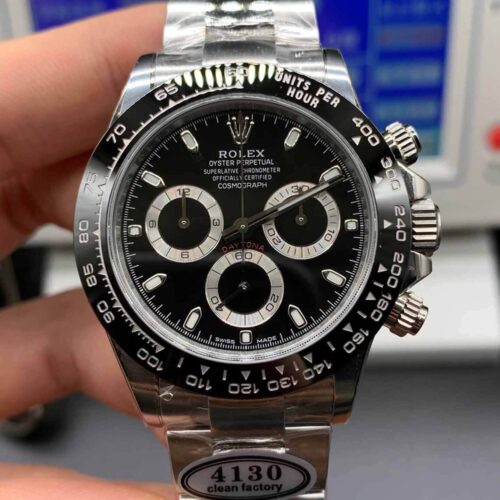 Rolex Cosmograph Daytona M116500LN-0002 Clean Factory V3 Black Dial Replica Watch