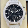IWC Pilot TOP GUN IW389105 Lake Tahoe TPS Factory White Ceramic Replica Watch