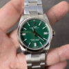 Rolex Oyster Perpetual M126000-0005 36MM VS Factory Green Dial Replica Watch