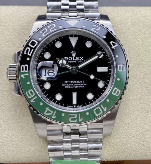 Rolex GMT Master II M126720vtnr-0002 C+ Factory Black Dial Replica Watch