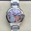 Ballon Bleu De Cartier 33MM AF Factory Pink Dial Replica Watch