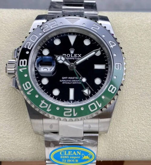 Rolex GMT Master II M126720VTNR-0001 Clean Factory V3 Black Dial Replica Watch
