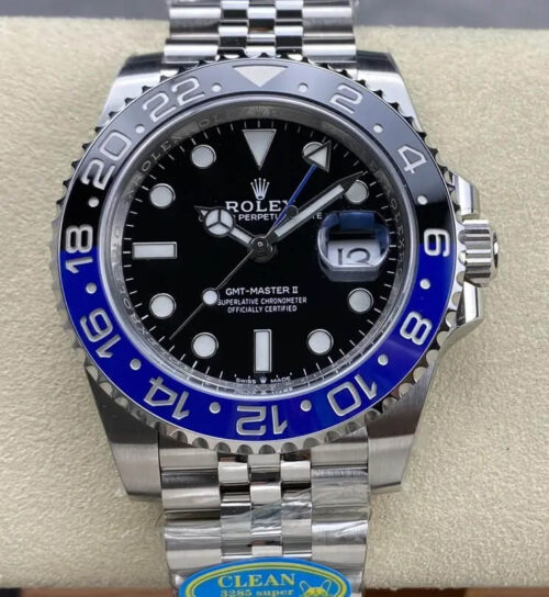 Rolex GMT Master II M126710BLNR-0002 Clean Factory V3 Black Dial Replica Watch