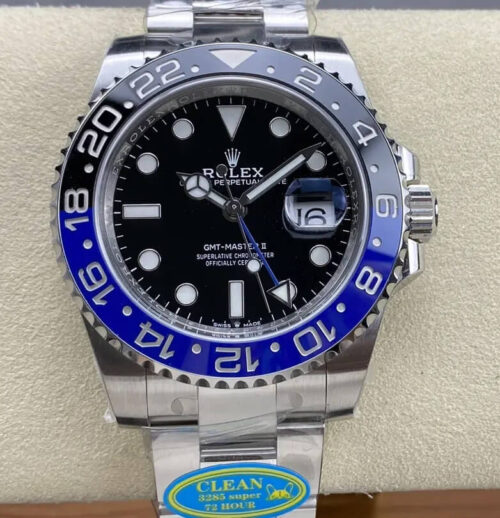 Rolex GMT Master II M126710blnr-0003 Clean Factory V3 Ceramic Bezel Replica Watch