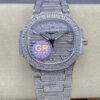 Patek Philippe Aquanaut 7118/1450G-001 GR Factory Diamond Dial Replica Watch