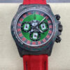 Rolex Daytona Cosmograph Carbon Fiber Diw Custom Version Noob Factory Green Dial Replica Watch