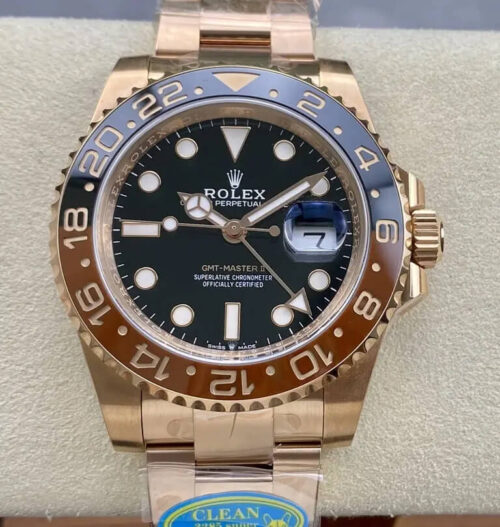 Rolex GMT Master II M126715CHNR-0001 Clean Factory V3 Ceramic Bezel Replica Watch - Best Quality Replica Watches UK Swiss Watch Brands 1:1 Replica Fake Watch