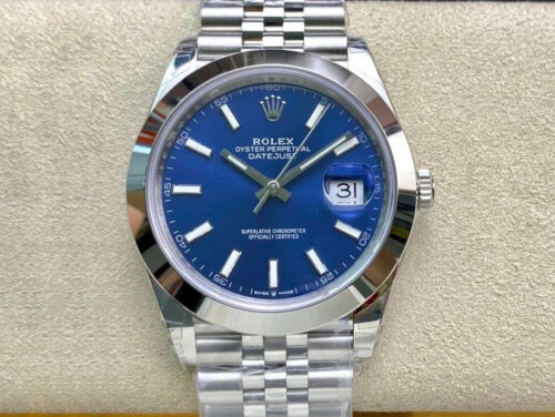 Rolex Datejust M126300-0002 41MM VS Factory Blue Dial Replica Watch