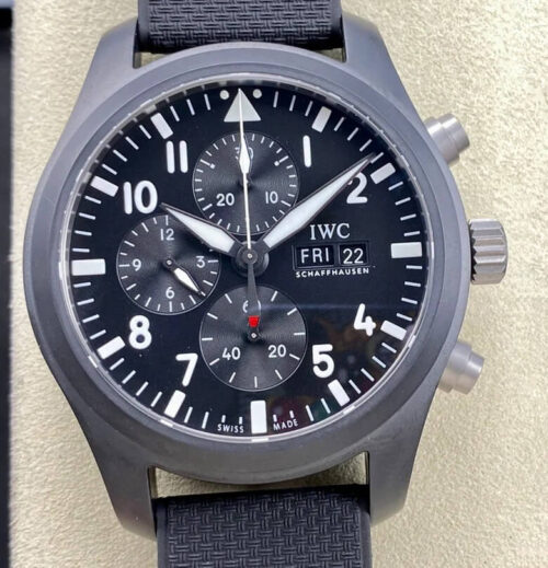 IWC Pilot IW389101 TPS Factory Black Dial Replica Watch