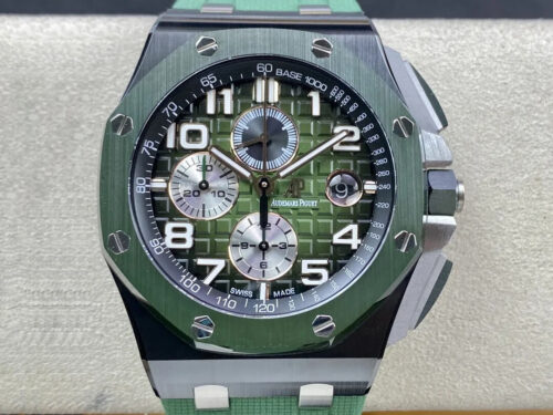 Audemars Piguet Royal Oak Offshore 26405CE.OO.A056CA.01 APF Factory Green Dial Replica Watch