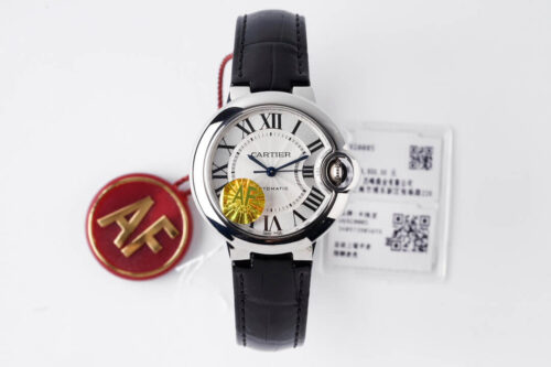 Ballon Bleu De Cartier W6920085 33MM AF Factory Leather Strap Replica Watch