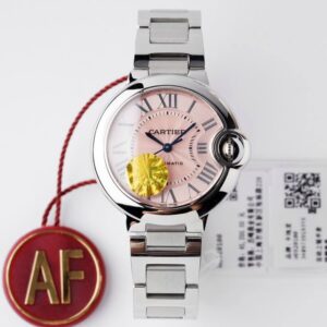 Ballon Bleu De Cartier W6920100 33MM AF Factory Stainless Steel Replica Watch