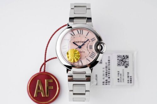 Ballon Bleu De Cartier W6920100 33MM AF Factory Stainless Steel Replica Watch