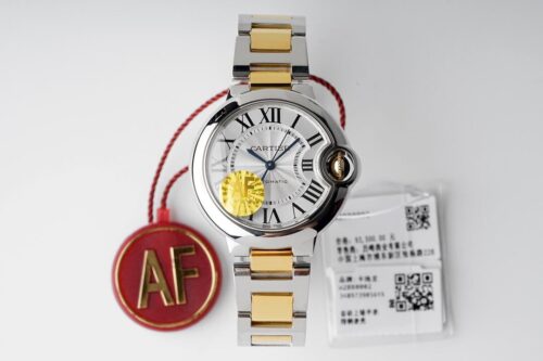 Ballon Bleu De Cartier W2BB0002 33MM AF Factory White Dial Replica Watch