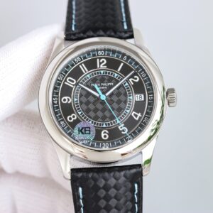 Patek Philippe Calatrava 6007G-011 GS Factory Black Dial Replica Watch