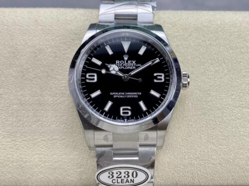 Rolex Explorer M124270-0001 36MM Clean Factory Stainless Steel Replica Watch