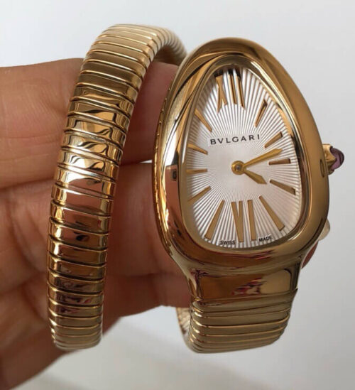 Bvlgari Serpenti BV Factory Gold Case Replica Watch