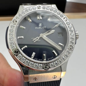 Hublot Classic Fusion 33MM Quartz Movement HB Factory Blue Dial Replica Watch