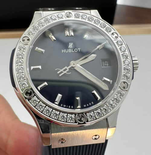 Hublot Classic Fusion 33MM Quartz Movement HB Factory Blue Dial Replica Watch