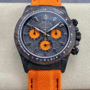 Rolex Daytona Cosmograph Diw Custom Version Noob Factory Orange Strap Replica Watch