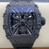 Richard Mille RM12-01 Tourbillon RM Factory Black Skeleton Dial Replica Watch