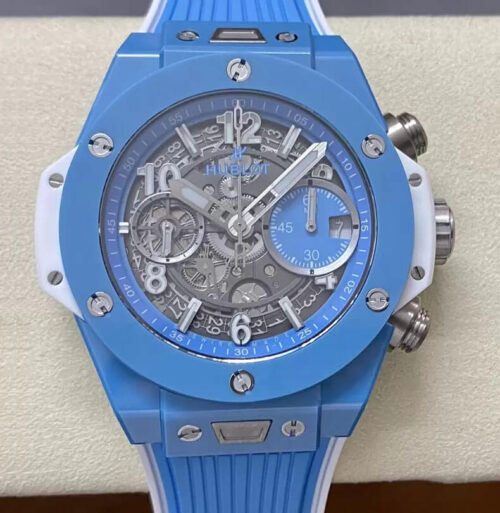 Hublot BIG BANG Unico 441.EX.5120.RX BB Factory Blue Ceramic Case Replica Watch
