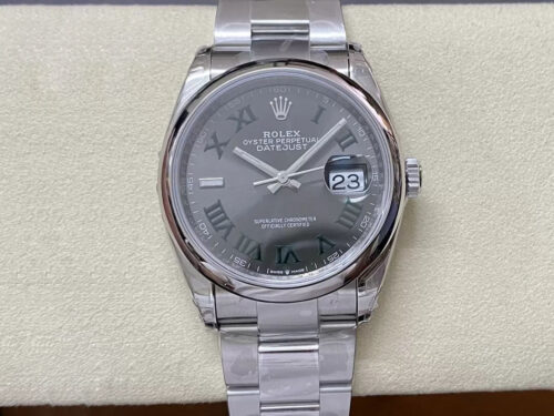 Rolex Datejust M126200-0018 36MM VS Factory Gray Dial Replica Watch