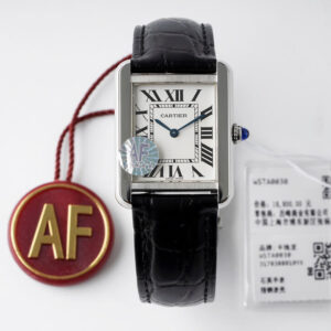 Cartier Tank Quartz WSTA0030 AF Factory Leather Strap Replica Watch