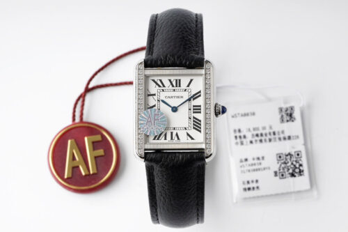 Cartier Tank Quartz AF Factory White Dial Replica Watch