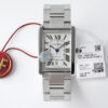 Cartier Tank W5200028 AF Factory Stainless Steel Replica Watch