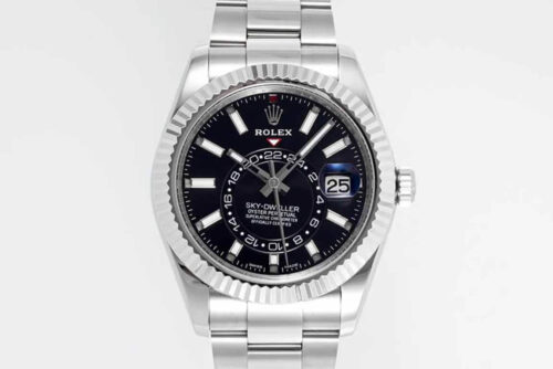Rolex Sky Dweller M336934-0007 ZF Factory Black Dial Replica Watch