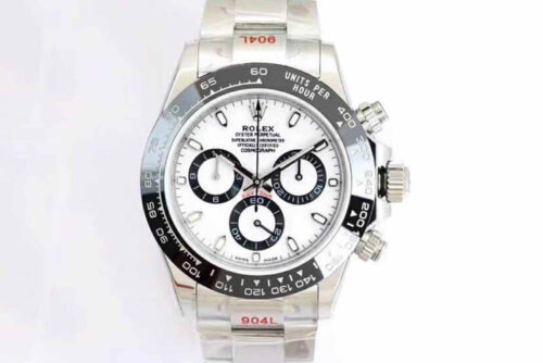 Rolex Cosmograph Daytona M116500LN-0001 EW Factory White Dial Replica Watch